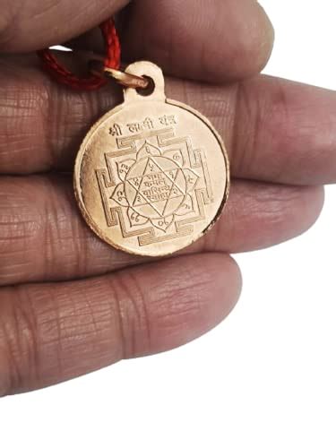 Buy numeroastro Shri Laxmi Yantra Locket | Pendant In Pure Copper (6 ...