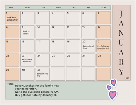Printable January 2023 Calendar With Holidays - 2026 Printable Calendar ...