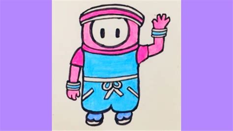 Image result for Fall Guys Drawing Tutorial