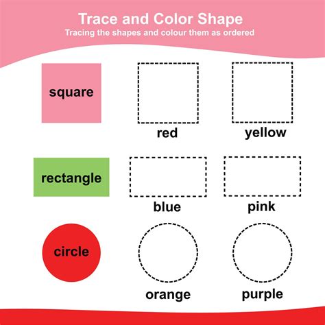 Trace and coloring activity for children. Exercise for children to ...
