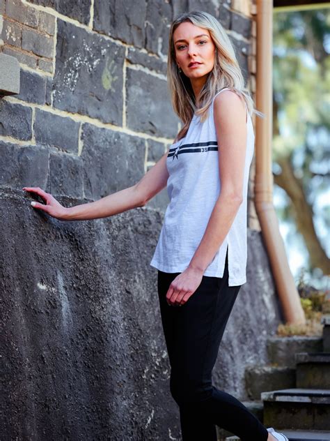 White Tank Top Womens | Sleeveless T shirt