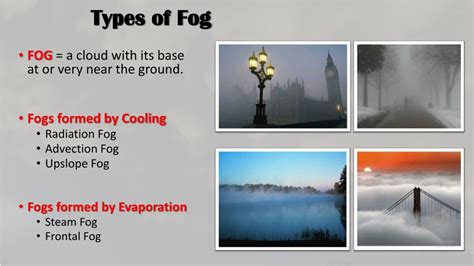 PPT - Cloud Formation and Types Explained | Fog and Learning Goals ...