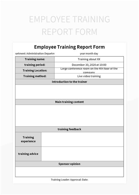 Image result for How to Write Operator Training Report
