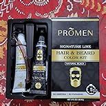 BEMEN Hair & Beard Color Kit | 5-10 Minutes Moustache And Hair Dye ...