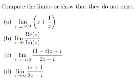 Limits of Complex Numbers 的图像结果