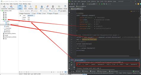 Python MySQL Transaction 的图像结果