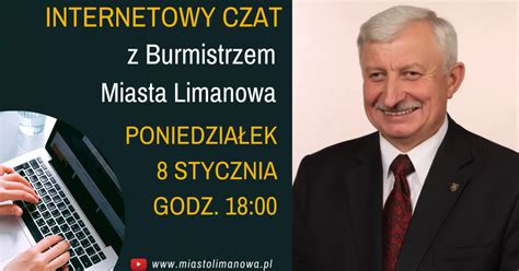 Dziś czat na żywo z burmistrzem - Limanowa.in