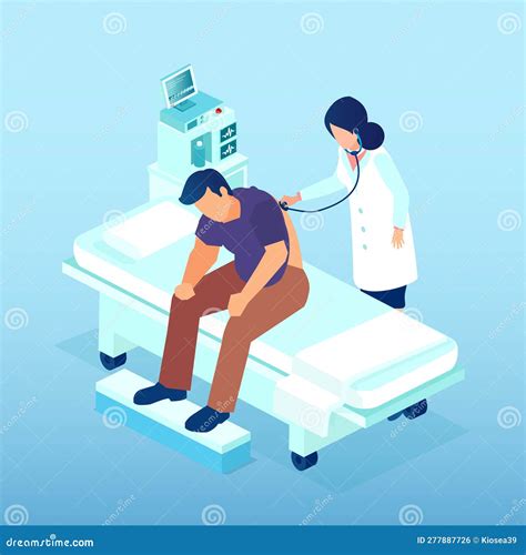Lungs Auscultation Vector Illustration. | CartoonDealer.com #66316241