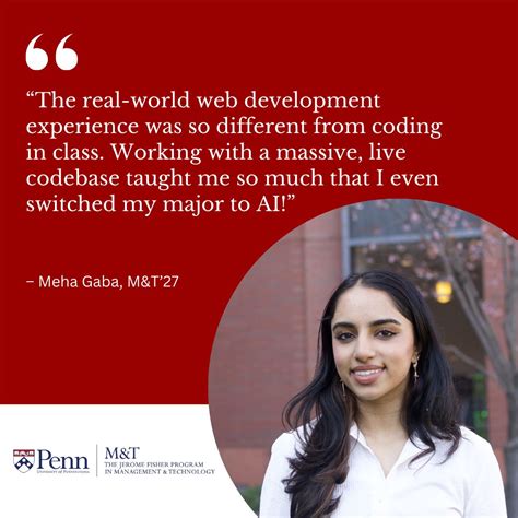 Jerome Fisher M&T Program on LinkedIn: #pennmt #techinaction # ...