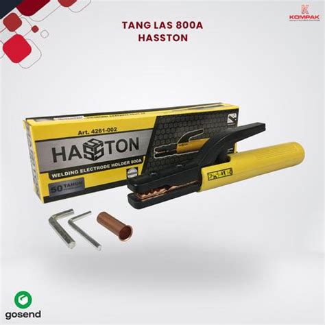 Jual Stang Las Hasston Prohex 800 Ampere Welding Electrode Holder 4261 ...