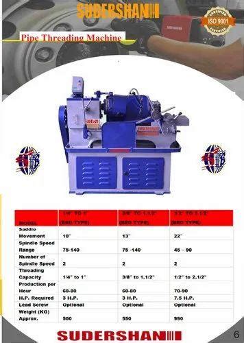 Pipe Threading Machine