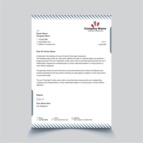 Company Letterhead 的图像结果