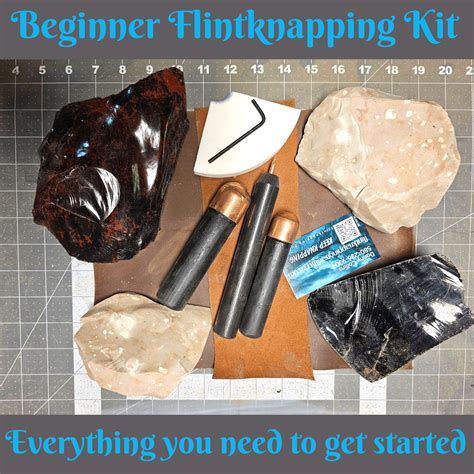 Beginner Flintknapping Kit, Everything You Need To Start Flintknapping ...