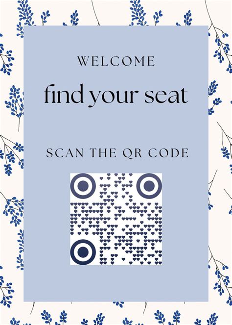 Image result for How to Design Seating Charts for QR Code