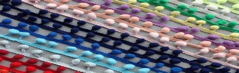Handicraft-Palace Pom Pom Mini Bobble Ball Fringe Braid Lace Trimming ...