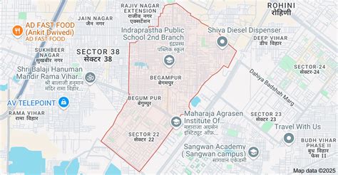 Begumpur, Delhi - Map, Pincode, Property Rates, Photos & Reviews 2026