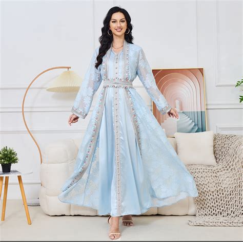 Middle East Fashion, Muslim Women's Elegant Dress – Sociable Weaver Nest
