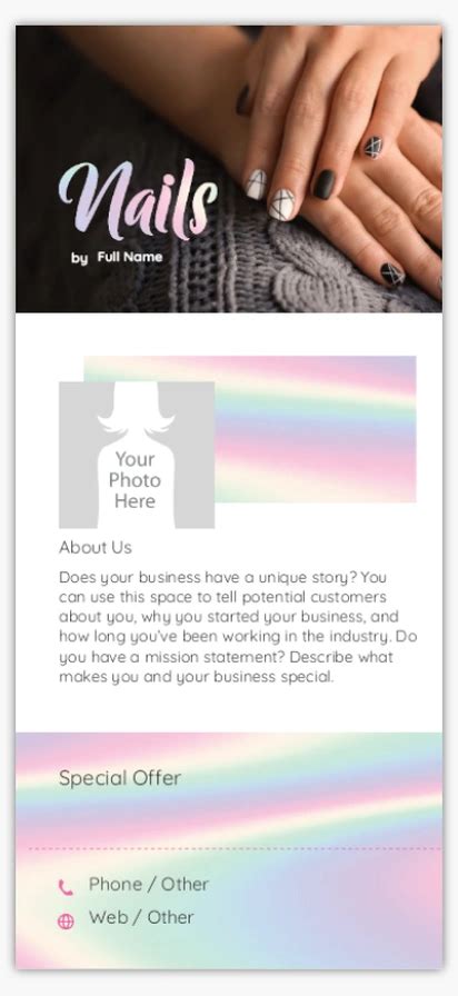 Rate Cards Templates & Designs | Vistaprint