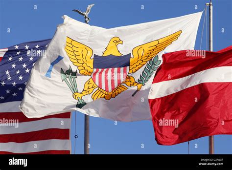 United states u s virgin islands flag hi-res stock photography and ...