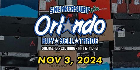 SNEAKER SWAP (ORL - NOV 3), Dezerland Park Orlando, 3 November 2024 ...