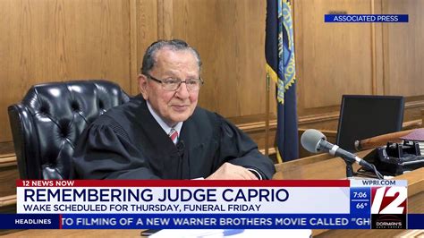 Funeral arrangements announced for Judge Frank Caprio