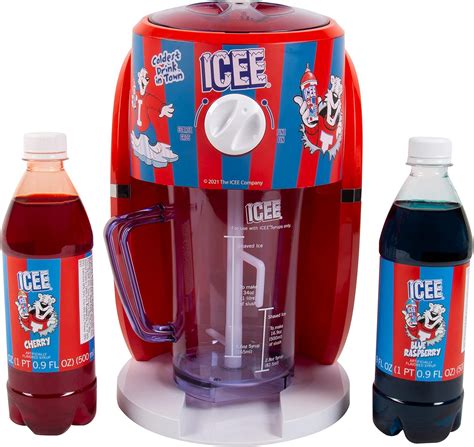 Amazon.com: ICEE Slushie Snow Cone Machine Bundle. Genuine ICEE Home ...