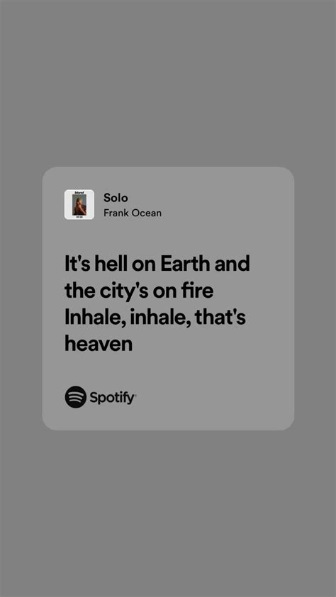 Frank Ocean Quotes 🤍 | Song quotes, Pretty lyrics, Just lyrics