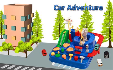 HIRNAYA Car Race Track Adventure Toys