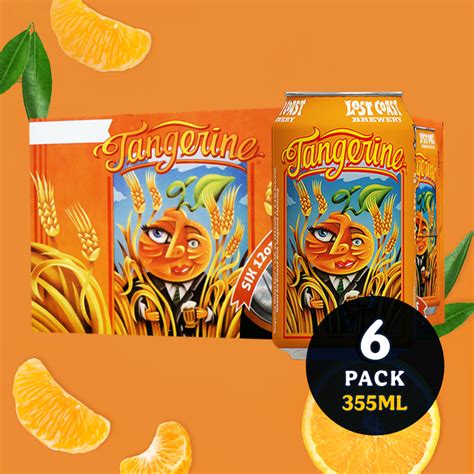Lost Coast Tangerine Wheat Ale - 6 Pack [Craft Beer] | Shopee Singapore