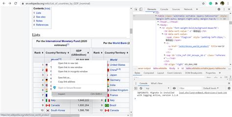 Python Scrape Wikipedia Table 的图像结果