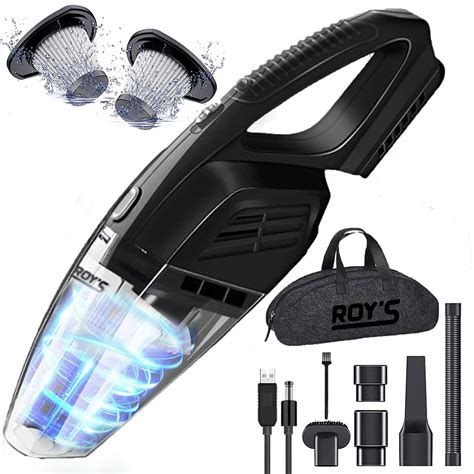 Roy's Handheld Vacuum Cordless, Portable Handheld Vacuum Cleaner with ...