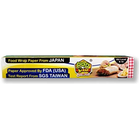 SHI Pap Wrap Food Wrapping Paper Roll of 21 mtr (Set of 2) : Amazon.in ...