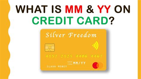 What is MM YY on credit card? - YouTube