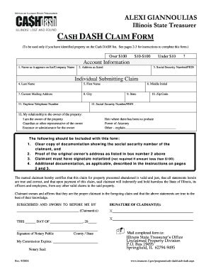 2012-2026 IL I-Cash Claim Form Fill Online, Printable, Fillable, Blank ...