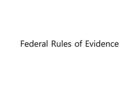 Federal Rules of Evidence Explained 的图像结果