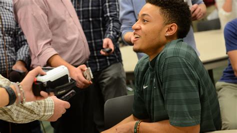 New MSU WR Hunter Rison wants to make good on Dantonio's expectations