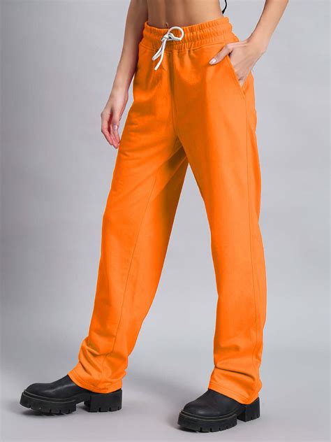 WOMEN'S DUDS LIMITED EDITION JOGGER ORANGE | Buy Online at Wearduds India