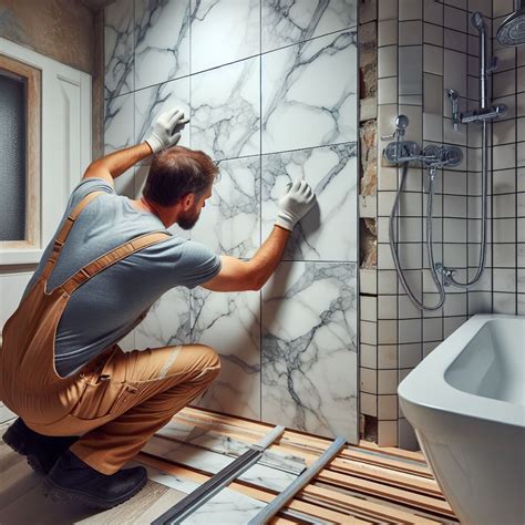 Best Way To Hang Over Tiles Bathroom Paneling 6 Bathroom Wall Covering