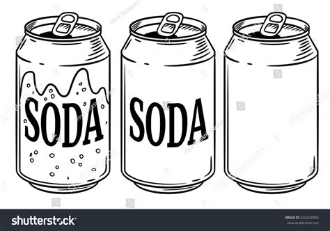 2,487 Hand drawn soda can 图片、库存照片和矢量图 | Shutterstock