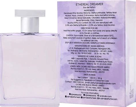 Buy AND ETHEREAL DREAMER EAU DE PARFUM 100ML FOR WOMEN CRAFTED BY AJMAL ...