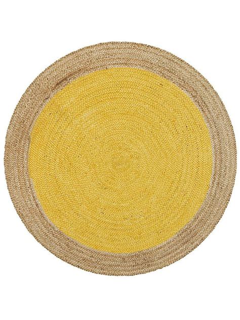 KH Handloom Handmade Hand Braided Natural Jute Carpet for Living Room ...