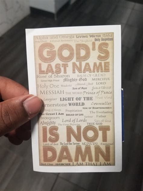 But Jesus' middle name is definitely Fucking : r/funny