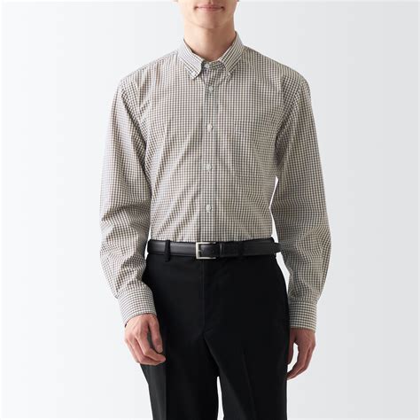 Less Wrinkle button down shirt