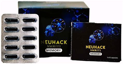 Neuhack Brain Booster Supplement with Bacopa(Brahmi), Ashwagandha ...
