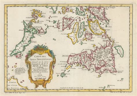 Jacques-Nicolas Bellin, Chart of the southern Philippines, 1752 | The ...