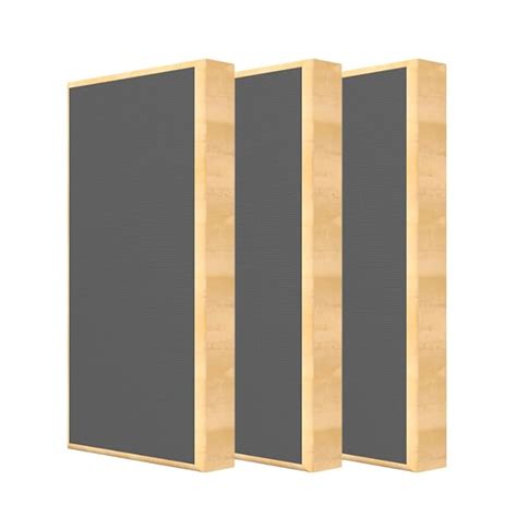 Timber Acoustics® Soundproofing Wooden Frame Acoustic Panels, Rockwool ...