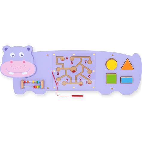 Buy LEARNING ADVANTAGE Hippo Activity Wall Panel - 18m Toddler Activity ...