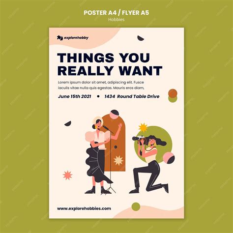 My Hobbies Poster 的图像结果