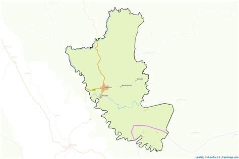 Make printable Louetsi-Wano maps with border masking (cropping) using leaflet (OSM).