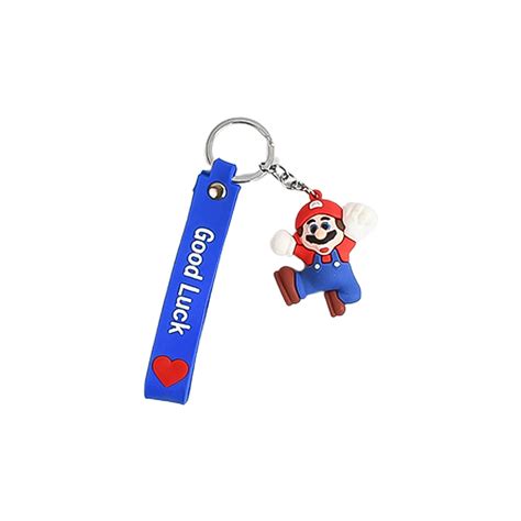Cute Cartoon Silicone 3D Key Chain with Metal Hook & Strap (Pack of 1 ...